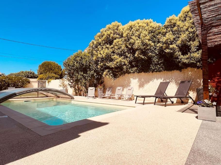 Villa Individuelle Familiale 4 A 12 Couchages Cuxac-dʼAude Eksteriør billede